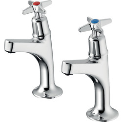 Armitage Shanks Sandringham 21 High Neck Sink Pillar Taps