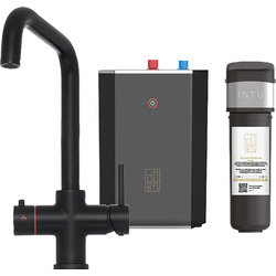 Calmag Square Neck 3-in-1 Boiling Water Tap Matt Black