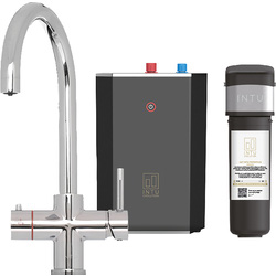 Calmag Swan Neck 3-in-1 Boiling Water Tap Chrome