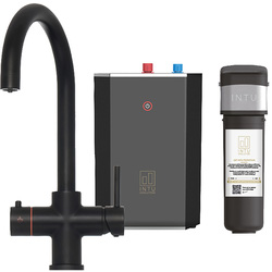 Calmag Swan Neck 3-in-1 Boiling Water Tap Matt Black