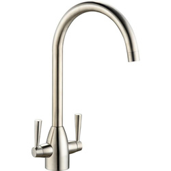 Deva Snowdon Mono Mixer Kitchen Tap Brushed Chrome