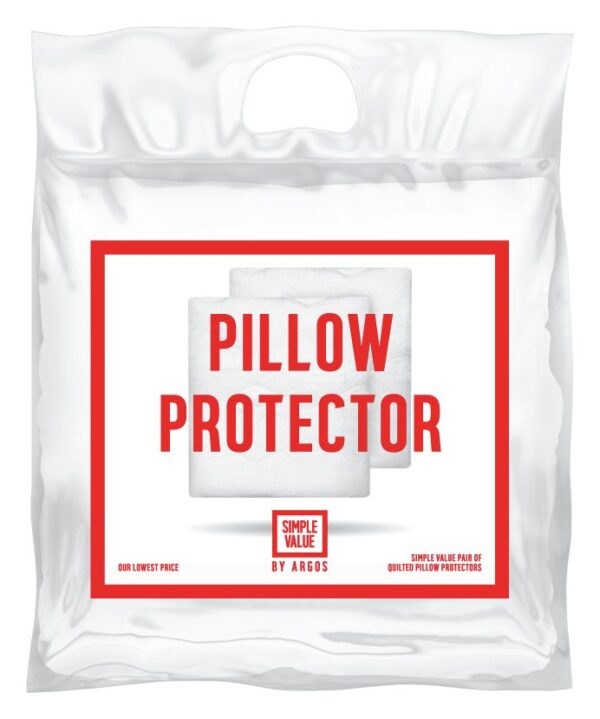 Home Essentials Pillow Protectors - 2 Pack